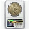 Image 2 : 1923-D Silver Peace Dollar NGC MS61