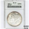 Image 1 : 1880 Morgan Silver Dollar ANACS MS64 VAM-29