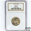 Image 1 : 1961-D Washington Silver Quarter NGC MS66
