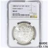 Image 1 : 1880-CC Morgan Silver Dollar NGC MS63 VAM-5 8/7