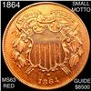 Image 1 : 1864 Two Cent Small Motto UNCIRCULATED