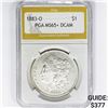 Image 1 : 1883-O Morgan Silver Dollar PGA MS65+ DCAM