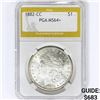Image 1 : 1882-CC Morgan Silver Dollar PGA MS64+