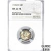 Image 1 : 1945-D Mercury Silver Dime NGC MS67 FB