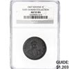 Image 1 : 1847 Kingdom of Hawaii Cent NGC AU53 BN