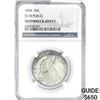 Image 1 : 1858 Seated Lib. 50C NGC Shipwreck SS Rep Bx Set