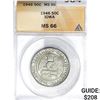Image 1 : 1946 Iowa Half Dollar ANACS MS66