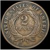 Image 2 : 1871 Two Cent Piece NEARLY UNCIRCULATED