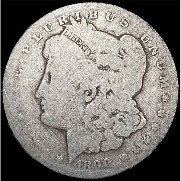 1890-CC Morgan Silver Dollar NICELY CIRCULATED