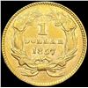 Image 2 : 1857 Rare Gold Dollar UNCIRCULATED