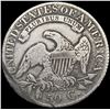 Image 2 : 1827 Curl 2 Capped Bust Half Dollar NICELY CIRCULA