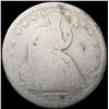 Image 1 : 1877-CC Seated Liberty Half Dollar NICELY CIRCULAT