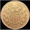 Image 1 : 1871 Two Cent Piece CLOSELY UNCIRCULATED