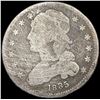 Image 1 : 1835 Capped Bust Quarter NICELY CIRCULATED
