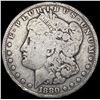 Image 1 : 1880-CC Rev 78 Morgan Silver Dollar NICELY CIRCULATED