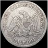 Image 2 : 1854 Arws Seated Liberty Half Dollar CLOSELY UNCIR