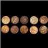 Image 1 : (10) Varied US Cents (1891, 1906, (4) 1908, 1909,