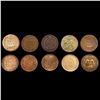 Image 2 : (10) Varied US Cents (1891, 1906, (4) 1908, 1909,