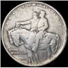 Image 1 : 1925 Stone Mountain Half Dollar NICELY CIRCULATED