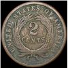 Image 2 : 1865 Two Cent Piece NICELY CIRCULATED