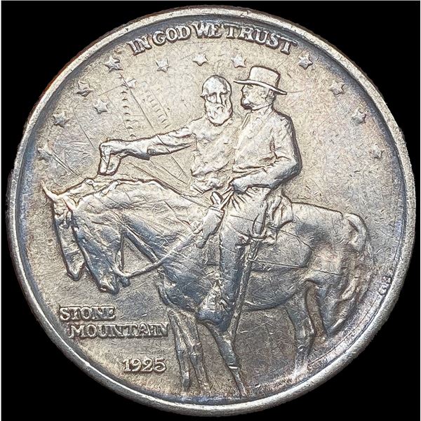1925 Stone Mountain Half Dollar NEARLY UNCIRCULATE