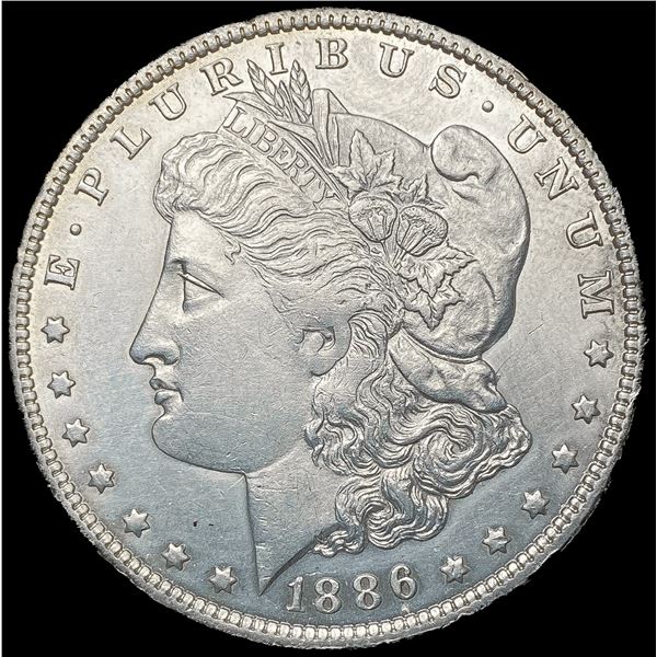 1886-O Morgan Silver Dollar NEARLY UNCIRCULATED