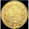 Image 2 : 1859 Rare Gold Dollar NICELY CIRCULATED