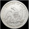 Image 2 : 1854 Arws Seated Liberty Quarter CLOSELY UNCIRCULA