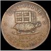 Image 1 : 1837 Hard Times Token ABOUT UNCIRCULATED