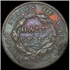 Image 2 : 1828 Classic Head Half Cent NICELY CIRCULATED