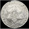 Image 1 : 1853 Silver Three Cent CLOSELY UNCIRCULATED