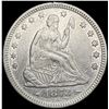 Image 1 : 1873 Arws Seated Liberty Quarter CLOSELY UNCIRCULA