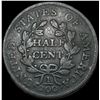 Image 2 : 1804 Draped Bust Half Cent NICELY CIRCULATED