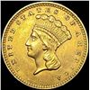 Image 1 : 1856 Rare Gold Dollar UNCIRCULATED