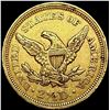 Image 2 : 1851 $2.50 Gold Quarter Eagle CLOSELY UNCIRCULATED