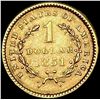 Image 2 : 1851 Rare Gold Dollar UNCIRCULATED