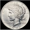 Image 1 : 1921 Silver Peace Dollar UNCIRCULATED