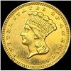 Image 1 : 1873 Rare Gold Dollar UNCIRCULATED