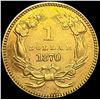 Image 2 : 1870 Rare Gold Dollar UNCIRCULATED