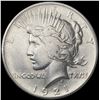 Image 1 : 1921 Silver Peace Dollar CLOSELY UNCIRCULATED