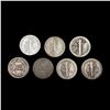 Image 2 : 1889-1945 (5) Varied US Dimes HIGH GRADE