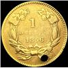Image 2 : 1856 Rare Gold Dollar HIGH GRADE