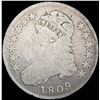 Image 1 : 1809 Capped Bust Half Dollar NICELY CIRCULATED
