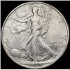 Image 1 : 1938-D Walking Liberty Half Dollar CLOSELY UNCIRCU
