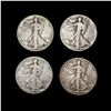 Image 1 : 1923-1934 (4) Varied US Half Dollars NICELY CIRCUL