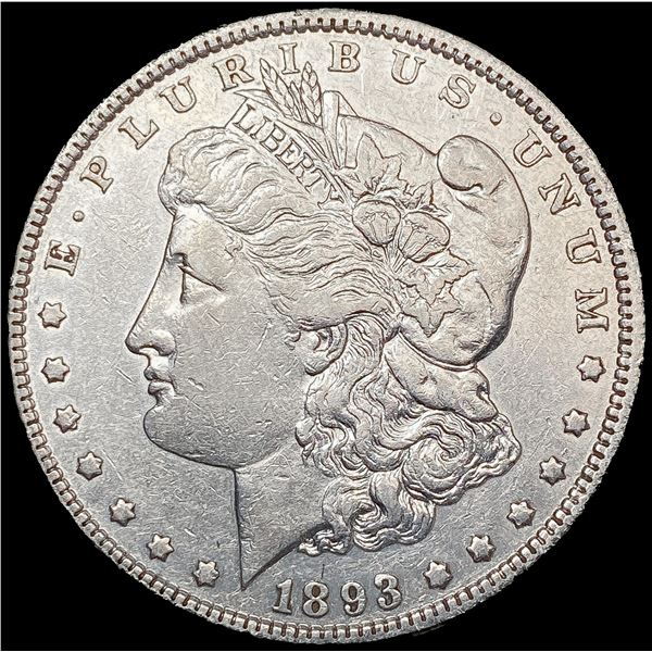 1893 Morgan Silver Dollar CLOSELY UNCIRCULATED