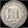 Image 2 : 1866 Nickel Three Cent CLOSELY UNCIRCULATED
