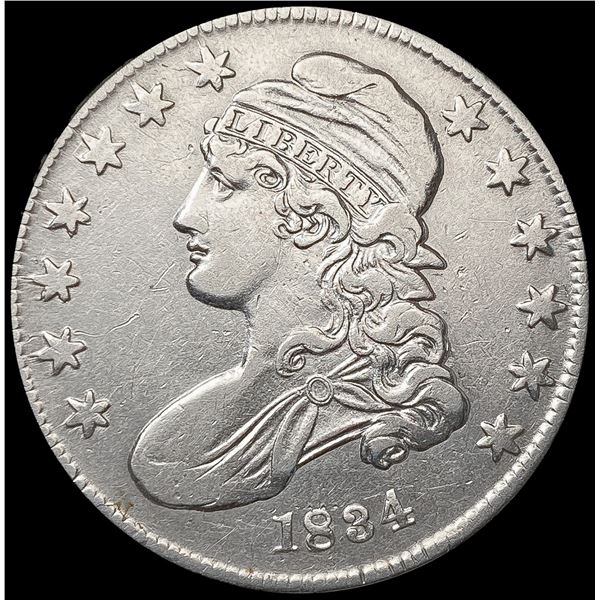 1834 Capped Bust Half Dollar CLOSELY UNCIRCULATED