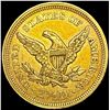 Image 2 : 1851 $2.50 Gold Quarter Eagle CLOSELY UNCIRCULATED