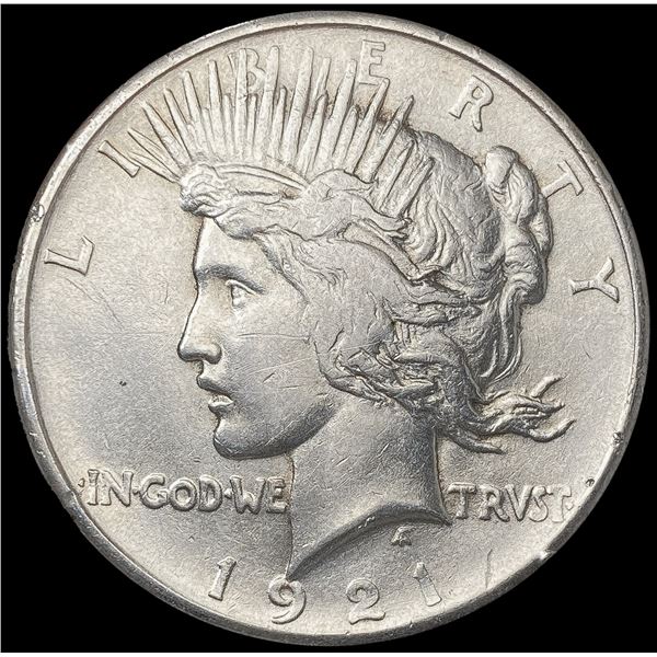 1921 Silver Peace Dollar CLOSELY UNCIRCULATED
